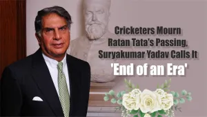 Ratan Tata Death: रतन टाटा के निधन पर क्रिकेट जगत में शोक, सूर्यकुमार यादव बोले, एक युग समाप्त हुआ