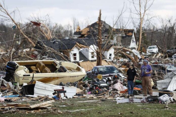 Tornado Damage in america