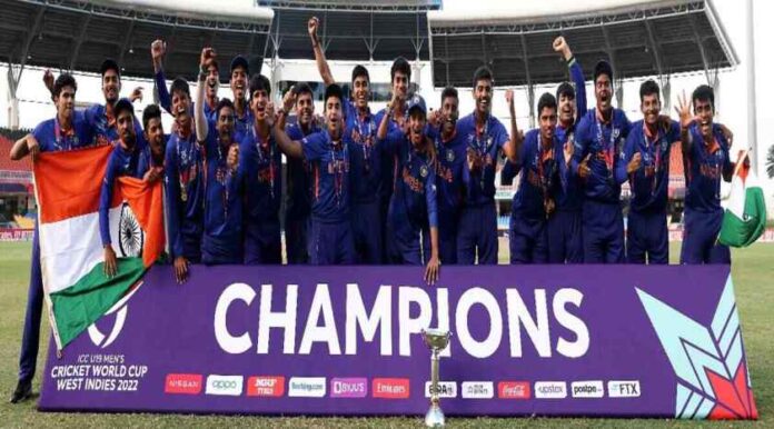 India Under 19 world cup Champion