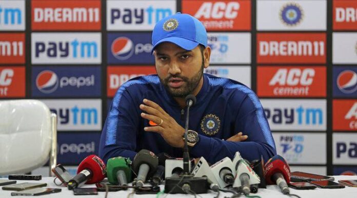 Rohit in Press Confrence