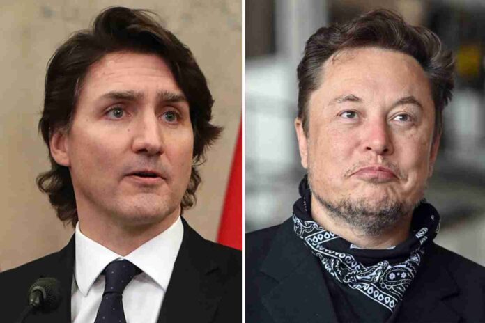 elon musk compared Trudeau to hitler