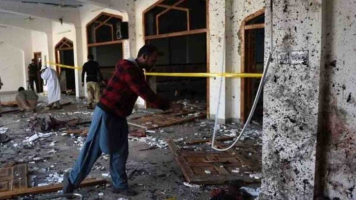 Peshawar mosque bomb blast