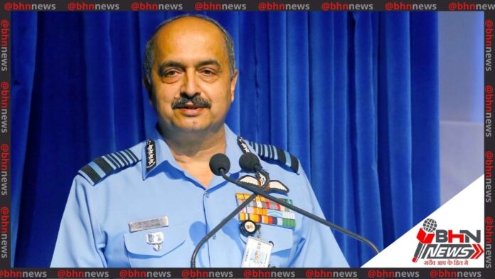 Airforce Chief VR Chaudhary