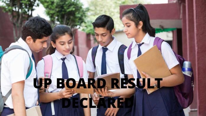 UP Board Result Declared