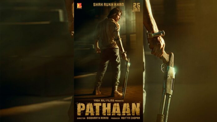 Pathaan moster poster
