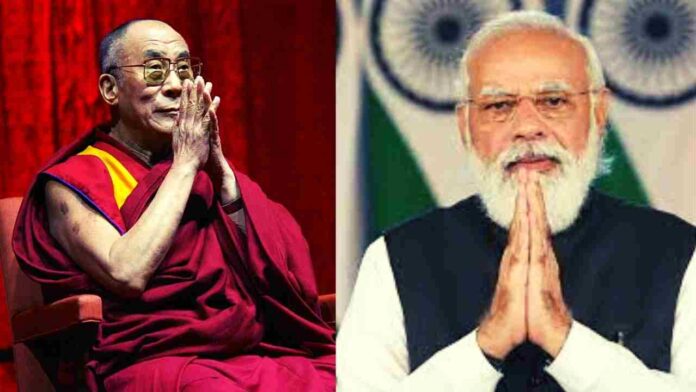 PM Modi greets Dalai Lama on his 87th Birthday