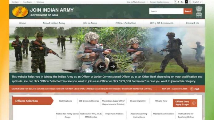 indian army tech jobs